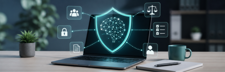 AI governance vo firme, pravidlá používania umelej inteligencie, ochrana dát a zodpovednosť